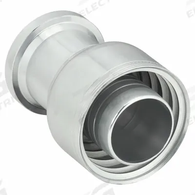 AEROQUIP Hydraulic Flange Fitting: 1 1/4 in Hydraulic Hose I.D. - Crimpable Straight, Hydraulic Flange Fittings
