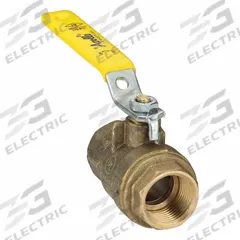 APOLLO Manual Two-Way Ball Valve: 3/4 in, Brass, Straight, FNPT x FNPT, 600 psi Max. Pressure (CWP) (MPN 77F10401). Key specifications — Brand: APOLLO; Handle: Lever.