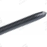 CHICAGO-LATROBE Straight Flute Hand Tap: #10-32 UNC, H3 / 2B, 2 Flute, Plug Chamfer (MPN 173143)