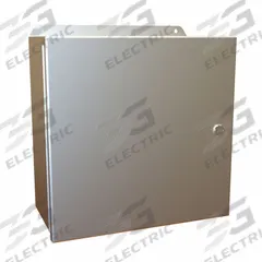 HAMMOND Electrical Enclosure: Aluminum, 12 in x 12 in x 6 in, NEMA 12/13/3R/4/4X, w/Panel, Hinged (MPN EJ12126AL). Key specifications — Brand: HAMMOND; Closure Method: Latches; Enclosure Material: Aluminum; Knockouts: Not Included; Includes Inner Panel: with Inner Panel Included.