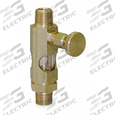 LDI INDUSTRIES Needle Valve: 1 Feeds, 1/4" Inlet Thread Size, NPTF, 1/4" Outlet Thread Size - Replacement Valves for Oilers
