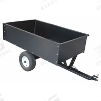 APPROVED VENDOR Trailer Cart: 2 Wheels, 18.4 cu ft Cubic Foot Capacity, 1,500 lb Load Capacity (MPN 46V230). Key specifications — Container Material: Steel; Brand: APPROVED VENDOR.