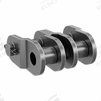 TSUBAKI Offset Link: For Std Roller Chains, 35, Double Strand, 3/8 in Pitch, Steel, 5 PK (MPN 35-2 OFFSET LINK). Key specifications — Link Type: Offset; Brand: TSUBAKI.