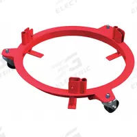 APPROVED VENDOR Drum Dolly: 750 lb Load Capacity, For 55 gal Container Capacity, Round, (3) Swivel (MPN 48J135). Key specifications — Caster/Wheel Configuration: (3) Swivel; For Container Capacity: 55 gal; Deck Shape: Round; Brand: APPROVED VENDOR.