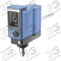 IKA Overhead Mixer: 2,000 RPM Max Speed, 60 N-cm, 50,000 cps Max Viscosity, 40 L Volume, 10.4 lb Wt (MPN 0004440001). Key specifications — Voltage: 115V; Maximum Torque: 60 N-cm; Mixing Speed Type: Variable; Brand: IKA; Display Type: Digital.