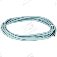 CHAINFLEX Control Cable: 14 AWG Conductor Size, 4 Conductors, PVC, 25 ft, Gray (MPN CF130US-25-04-25). Key specifications — Conductor Size: 14 AWG; Minimum Bend Radius Factor - Fixed: 5 x OD; Minimum Bend Radius Factor - Flexible: 7.5 x OD; Shielding: Unshielded; Brand: CHAINFLEX.