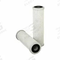 EVERPURE Water Filter Cartridge: 0.5 micron, 1.5 gpm, Everpure, 9 13/16 in Overall Ht, 15,000 gal (MPN 252-00310). Key specifications — Brand: EVERPURE; Reduces: Chlorine Taste; Filter Media: Carbon.