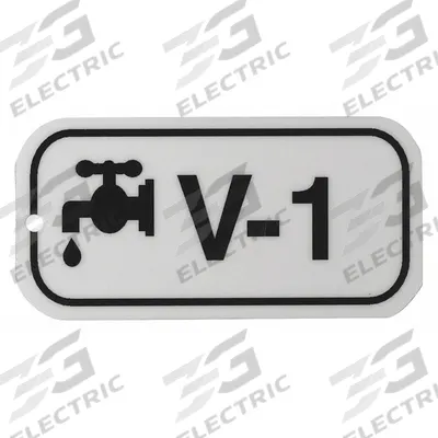 BRADY Lockout Tag: None/ No Header, V-1, Polystyrene, English, Plastic, Holes (MPN 105704) - Safety