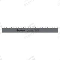STARRETT Band Saw Blade: Carbon Steel, Duratec(TM) SFB, Aluminum/Carbon Steel/Soft Metal/Wood, 10 (MPN 91570-09-06). Key specifications — attr1211722: 9 ft 6 in; attr1099499: 10.