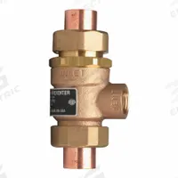 WATTS Backflow Preventer: 9D, 3/4 in Pipe Size, 18.7 gpm Flow Rate, 4.81 in Overall Lg, Brass (MPN 3/4 9DS-M2). Key specifications — Brand: WATTS.