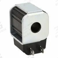 PARKER Cartridge Valve Coil: 2.21 in Overall Lg, 1.33 in Overall Wd, 1.56 in Overall Ht, 24V DC (MPN CCP024S). Key specifications — attr1224951: Dual Spade; attr1012059: CCP024S; attr1011635: PARKER; attr1018526: Glass Filled Rynite.