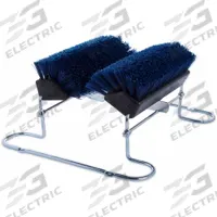APPROVED VENDOR Boot Brush: 4042414, (2) Adj Side Brushes/Bottom Scraper, Polypropylene, Blue, Frame. Key specifications — Brand: APPROVED VENDOR; Manufacturer Part Number: 4042414; Bristle Color: Blue; Bristle Material: Polypropylene; Brushes Included: Bottom Scraper; Includes: Frame.