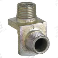 Elbow, 90 Degrees: Iron, Powder Coated, MM, 1/2 in Trade Size, Male to Male, NPT (MPN MM-90-1MWW). Key specifications — Ends - Hazardous Fittings: 1/2 in MNPT x 1/2 in MNPT; Material: Iron; Finish: Powder Coated; Brand: HUBBELL KILLARK.