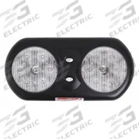 CODE 3 Warning Lamp: LED, Blue/Red, 11 in Overall Lg, 5 3/8 in Overall Ht, 1 in Overall Wd, Pigtail (MPN VFP36CRB). Key specifications — Electrical Connection: Pigtail; Brand: CODE 3; Lighting Technology: LED; Mount Type: Bracket; Number of Flash Patterns: 25; Operating Voltage: 12 to 24V.
