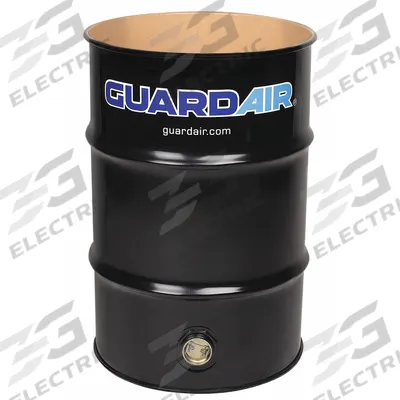GUARDAIR Vacuum Drum: Open Head, 19 3/8 in Top Outside Dia, Steel - Pneumatic Vacuum Drums