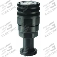 PARKER Hydraulic Quick Connect Hose Coupling: 3/4 in Coupling Size, Steel, 1.89 lpm Max. Flow Rate (MPN FET-751-16SF). Key specifications — Body Material: Steel; Thread Size: 9/16"-18; Seal Material: Polyurethane; Brand: PARKER.
