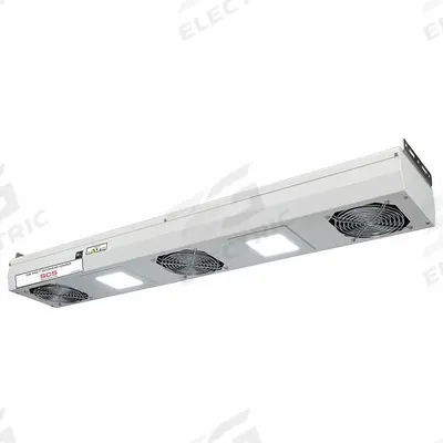 SCS Overhead Ionizer: 37 3/8 in Overall Dp, 4 in Overall Ht, 6 5/8 in Overall Wd - Overhead Air Ionizers