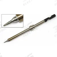 HAKKO Soldering Tip: T30 Series, Chisel, 0.6 mm W, 6 mm Lg (MPN T30-D06). Key specifications — Brand: HAKKO; Compatible Handpiece Manufacturer Model Number: FM-2032; Manufacturer Part Number: T30-D06.