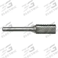 CLE-LINE Carbide Bur: Cylinder, SA-9, Single Cut, 1" x 1" Head, 1/4" Shank (MPN C17616). Key specifications — Trade Number: SA-9; Brand: CLE-LINE.