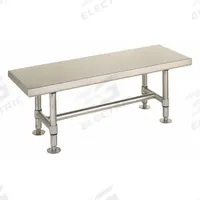 ESD Gowning Bench: 16 in Overall Wd, 18 in Overall Ht, 4 ft Overall Lg, Stainless Steel (MPN GRGB1648S). Key specifications — Brand: INSTOCK.