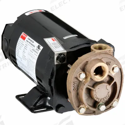 Dayton Turbine Pump: 1/2 hp, 208-230/460V AC, 120 psi Shut Off, 3-Phase - Turbine Centrifugal Pumps