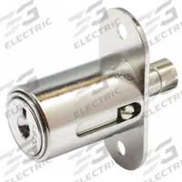 DELTA LOCK Sliding Door Lock: 2 in Lg, 7/8 in Wd, 2 in Ht (MPN G SR1250R625PCSM1). Key specifications — Product Type: Sliding Door Lock; Brand: DELTA LOCK.