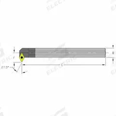 ULTRA-DEX USA Indexable Boring Bar: E10Q SDNCR2 (MPN 920-000-258). Key specifications — attr257292: E10Q SDNCR2.