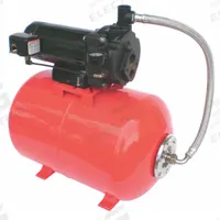 DAYTON Convertible Jet Pump System: Single Phase, 115/230V AC, 1/2 hp, 17 gal Tank (MPN 5UXL1). Key specifications — Brand: DAYTON; Rated Voltage: 115/230V AC; Includes: Pump; Ejector Included: No Ejector Included; Ejector: Not Included.