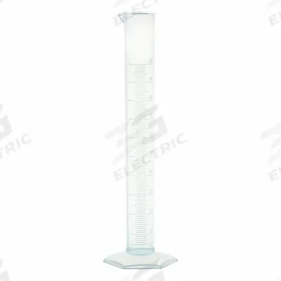 APPROVED VENDOR Graduated Cylinder: Polypropylene, 100 mL, To Contain (TC), Hexagon - Plastic Graduated Cylinders