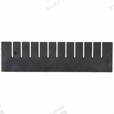 LEWISBINS Divider: 15 5/8 in x 4 1/2 in, Plastic - ESD Divider Box Dividers