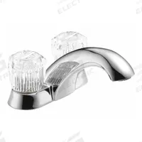 DELTA FAUCET COMPANY Low Arc Bathroom Faucet: Delta Commercial, Metal, Chrome Finish, Centerset, Arc (MPN 2502LF). Key specifications — Includes: Mounting Hardware; Brand: DELTA FAUCET COMPANY; Series: Delta Commercial.