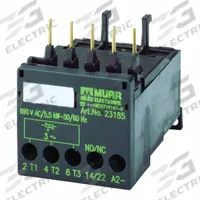 MURRELEKTRONIK Motor Suppressor: RC 3 RT, 5.5 kW Motor Rating, SIRIUS Contactor Mount Size 00, 23181. Key specifications — Manufacturer Part Number: 23181; Brand: MURRELEKTRONIK; Compatible with Series: SIRIUS Contactor Mount Size 00.