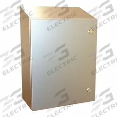 HAMMOND Electrical Enclosure: 304 Stainless Steel, 20 in x 16 in x 8 in, NEMA 12/13/3R/4/4X, Hinged (MPN ST201608SS). Key specifications — Brand: HAMMOND; Closure Method: 1/4-Turn Latch; Enclosure Material: 304 Stainless Steel; Knockouts: Not Included.
