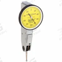TESA BROWN & SHARPE Horizontal Dial Test Indicator: 0 mm to 0.2 mm, Horizontal, Metric, +/- 0.002 mm (MPN 599-7032-13). Key specifications — attr1184166: Wrench; attr1200917: Horizontal Dial Test Indicator; attr1184127: 599-7032-13; attr1184167: TESA BROWN & SHARPE; attr1184108: +/- 0.002 mm; attr1184144: Certificate of Accuracy and Traceability.