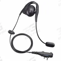 ICOM Earpiece: Fits Icom, D-Ring, Black, 1 Wires, Extended from Earpiece Mic, Wired, Two Pin (MPN HS94LWP). Key specifications — Connector Type: Two Pin; Compatible Radio Series: V10MR; Push To Talk: No; Manufacturer Part Number: HS94LWP; Brand: ICOM.