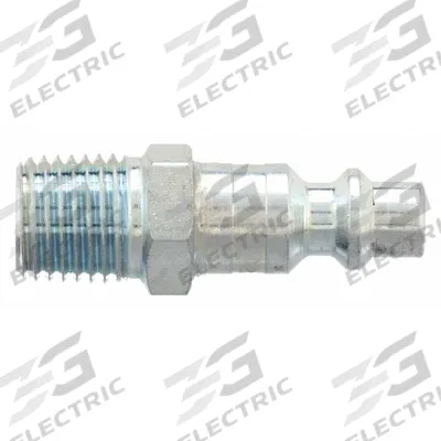 PARKER Quick Connect Hose Coupling: 1/4 in Body Size, 1/4 in Hose Fitting Size - Industrial Interchange Steel Quick-Connect Air Coupling Plugs