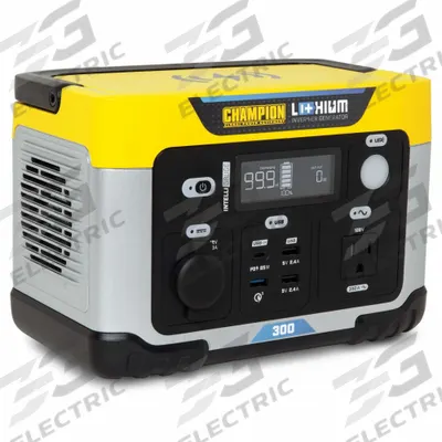 CHAMPION POWER EQUIPMENT Portable and Inverter Generator: 300 W Rated Watt - Champion Power Stations