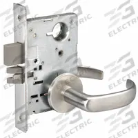 ASSA ABLOY ACCENTRA Door Lockset: Privacy Lever Locksets, Chrome, ADA Compliant (MPN PBR8802FL x 626 x YMS). Key specifications — Ligature Resistance: Not Ligature-Resistant; Brand: ASSA ABLOY ACCENTRA; Lockset Function ANSI Code: F19; Visual Indicator Message: No Message; Lockset Style: Pacific Beach; ADA Compliant: Yes; Finish: Satin Chromium-Plated.