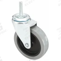 APPROVED VENDOR Stem Caster: Swivel, 4 in Wheel Dia., 1 in Wheel Wd, Polyurethane, 1 1/2 in Stem Lg (MPN 32J806). Key specifications — Brand: APPROVED VENDOR; Thread Size: 3/8"-16; Roll Up: Swivel.