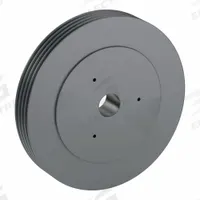 APPROVED VENDOR V-Belt Pulley: B200, 4 Groove, 20.35 in OD, Bushed Bore, SF, Quick Detachable (MPN 4B200SF). Key specifications — Pulley Industry Number: B200; Pitch Diameter: 19.6 in (4L, A); For Belt Section (broad, with similar types): 5L, B, or BX.