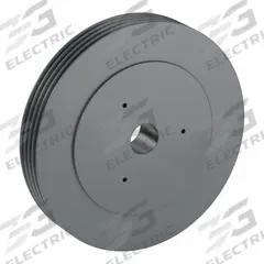 APPROVED VENDOR V-Belt Pulley: B200, 4 Groove, 20.35 in OD, Bushed Bore, SF, Quick Detachable (MPN 4B200SF). Key specifications — Pulley Industry Number: B200; Pitch Diameter: 19.6 in (4L, A); For Belt Section (broad, with similar types): 5L, B, or BX.