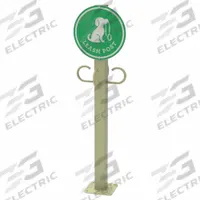 ULTRAPLAY Leash Rack: HDPE/Powder Coated Steel, Beige/Green/White, 14 in Overall Lg (MPN BARK-526-NATURAL). Key specifications — Material: Powder Coated Steel; Color: White.