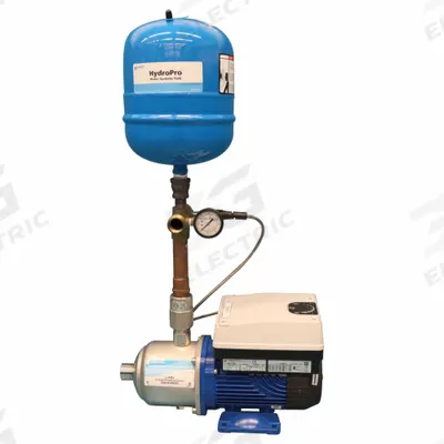 GOULDS Pressure Booster Pump: 1 hp, Single Phase, 230V AC, 45 psi Pressure Boost (Max) - Constant-Pressure Booster Pump Systems