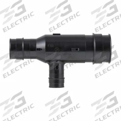 UPONOR Barbed Tee: 1 1/2 in ID x 1 1/4 in ID x 3/4 in ID Size - Expansion Polymer Barbed Tube Fittings