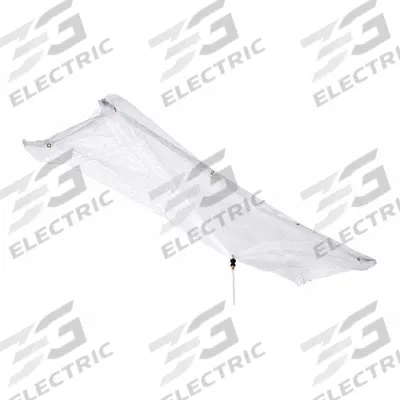 PIG Leak Diverter Tarp: 7 ft Lg, 3 ft Wd, Straps Leak Diverter Mounting, Polyester/PVC - Under the Ceiling Leak Diverters