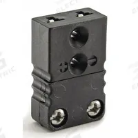 DAYTON Thermocouple Jack: Jack, For Type J Thermocouple Type, Mini Plug, Flat, Flat (MPN 36GK87). Key specifications — attr1432255: Flat; attr1276097: Jack; attr1276100: Iron; attr1276082: Mini Plug; attr1276092: DAYTON; attr1276087: Black; attr1276088: Glass-Filled Thermoplastic; attr1276089: 36GK87.