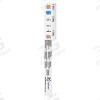 SPILFYTER Classifier Strip: Wastewater, 50 Tests, Wastewater, 11 3/4 in Overall Lg (MPN 580050). Key specifications — Parameter Measurements Included: 0 to 13 pH; Brand: SPILFYTER; Test Detects For: Wastewater.