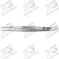 EMI Splinter Forcep: Stainless Steel, 4 1/2 in Overall Lg, Straight Tip (MPN 2410). Key specifications — Tip Style: Straight; Material: Stainless Steel; Brand: EMI; Color: Silver.