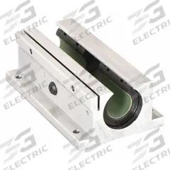 THOMSON Linear Pillow Block Bearing: Twin, Self-Aligning, 3/4 in Inside Dia, TEP 950, FluoroNyliner (MPN FNYBUTWNO12ALLS). Key specifications — Liner: TEP 950; Material: Aluminum.