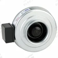 In-Line Duct Fan: 232 cfm Max., 6 in Duct, 70 W, 120V AC, 1 Ph, IP44, Galvanized Steel (MPN 45022). Key specifications — Includes: Ceiling Grilles; Brand: FANTECH; Speed Controllable: Yes; High-Efficiency Motor: No; Nameplate Voltage: 120V AC; Number of Speeds: 1; Airflow @ 0.000 in SP - Range: 0 to 249 cfm; High-Efficiency Motor_Broad: Standard-Efficiency Motor.